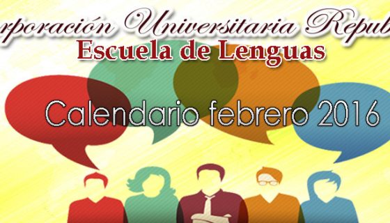 Escuela de lenguas 2016