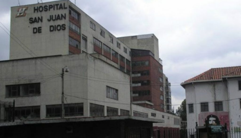 Hospital San Juan de Dios, foto vía El Espectador