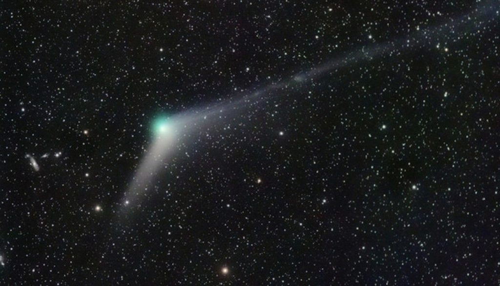cometa Catalina foto vía NASA
