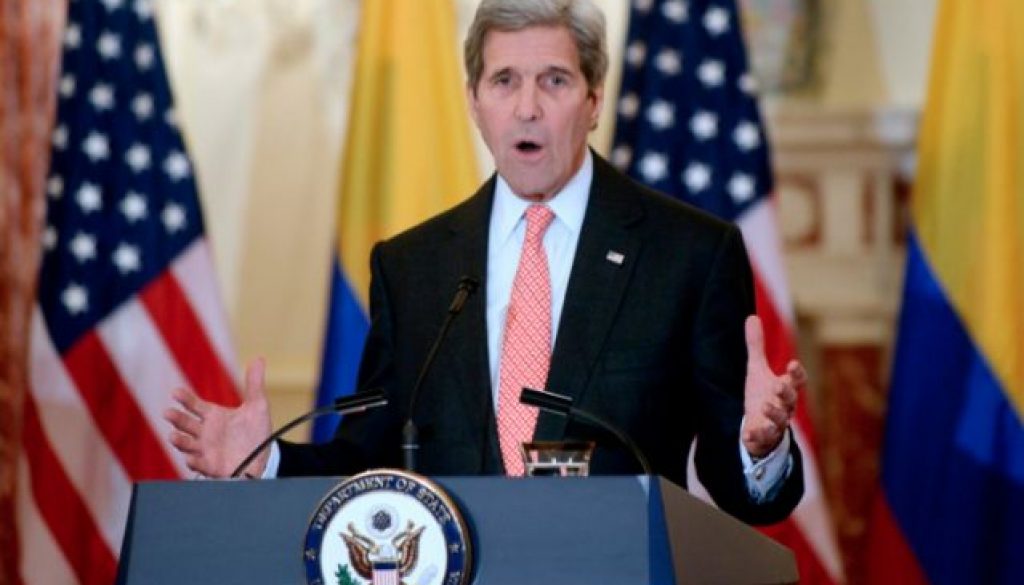 El secretario de Estado de EE.UU., John Kerry, foto vía EFE