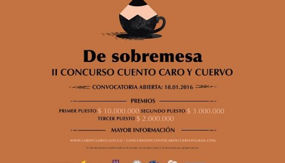 afiche II CONCURSO DE CUENTO ICC