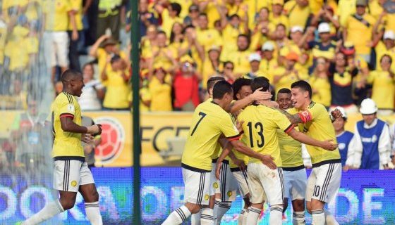 Colombia amistoso ranking FIFA