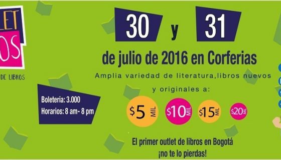 Gran Outlet de Libros, foto vía Facebook Dislectura Cultura