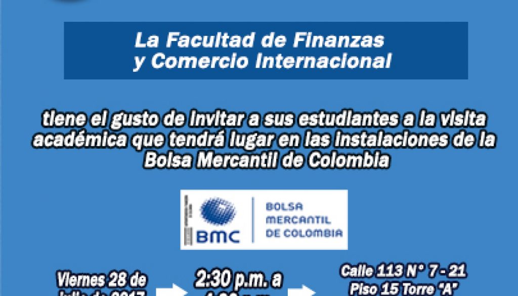 Invitación académica BMC mini