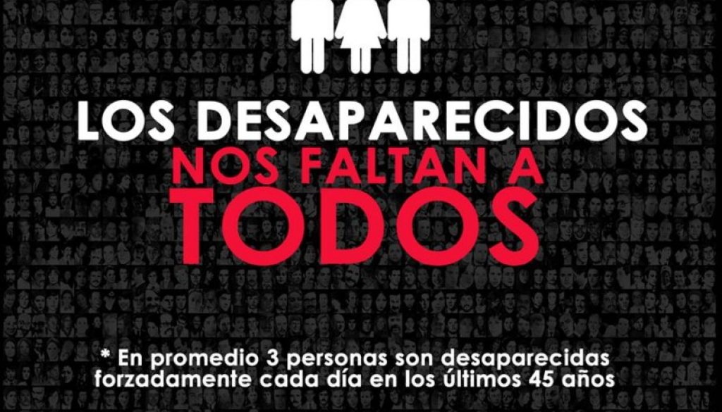 Hoy 30 de agosto Día Internacional de las Víctimas de Desapariciones Forzadas, imagen de URepublicanaRadio