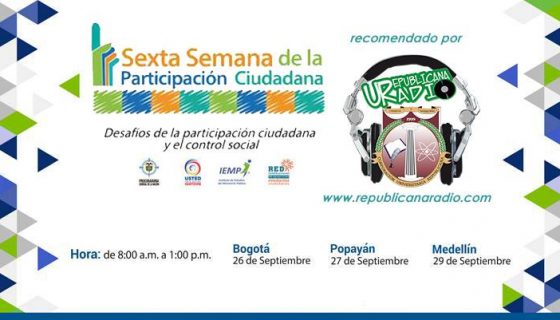 Actividades de la Sexta Semana de la Participación Ciudadana de la Procuraduría