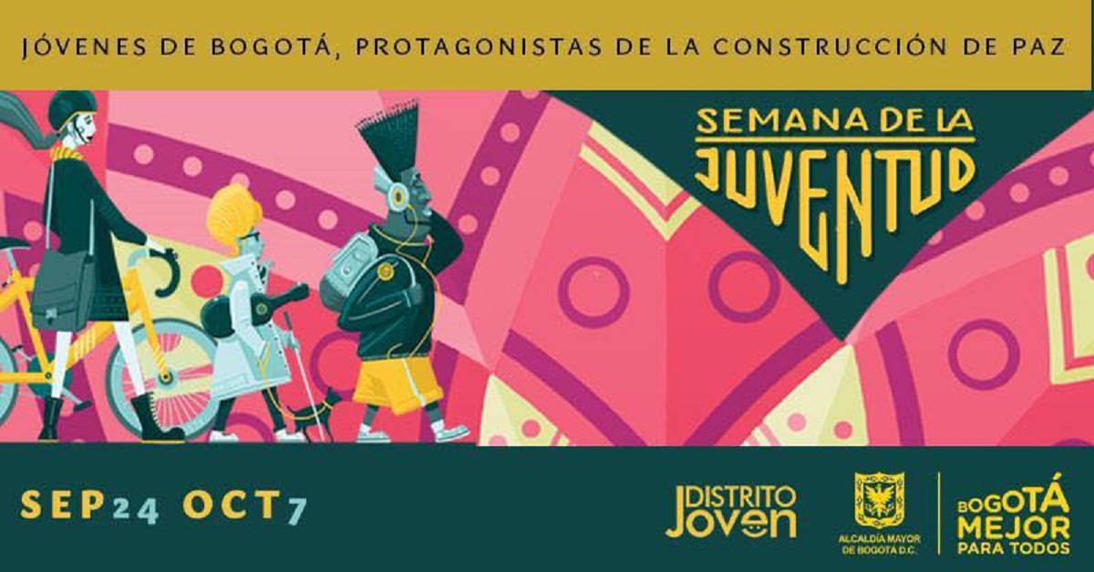 Programación de la Semana Distrital de la Juventud en Bogotá