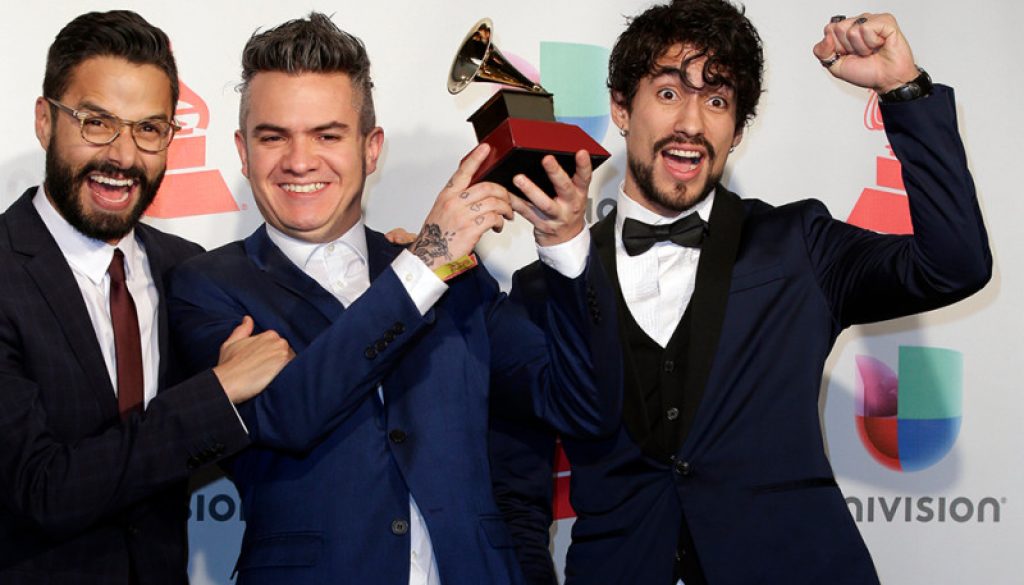Diamante Electrico ganadores de dos Grammy Latino, foto vía El Espectador