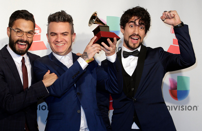 Diamante Electrico ganadores de dos Grammy Latino, foto vía El Espectador