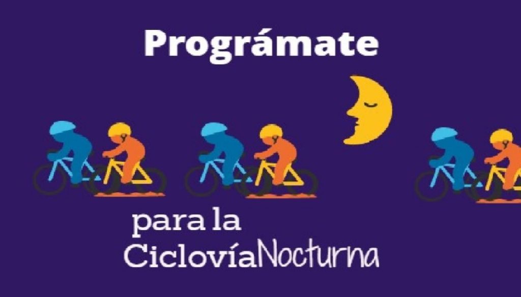 Ciclovía Nocturna programación 2017