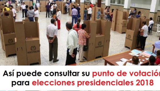 Así puede consultar su punto de votación para elecciones presidenciales 2018 radio universitaria urepublicanaradio