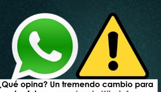 Qué opina Un tremendo cambio para los futuros usuarios de WhatsApp whatsapp, cadenas, foto vía web La Voz del Muro radio universitaria urepublicanaradio