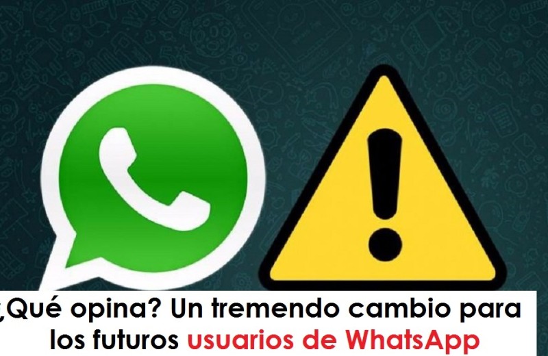 Qué opina Un tremendo cambio para los futuros usuarios de WhatsApp whatsapp, cadenas, foto vía web La Voz del Muro radio universitaria urepublicanaradio