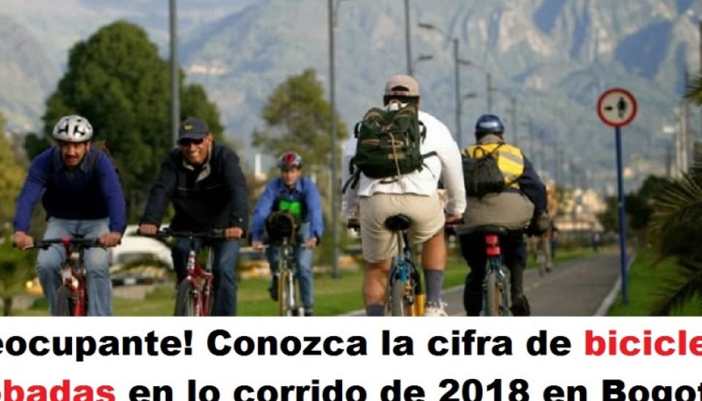 ¡Preocupante! Conozca la cifra de bicicletas robadas en lo corrido de 2018 en Bogotá foto vía web Pulzo