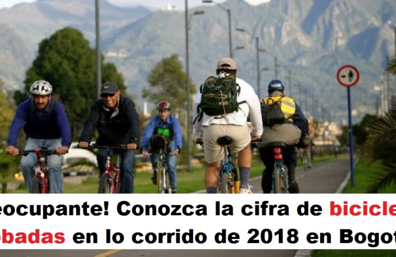 ¡Preocupante! Conozca la cifra de bicicletas robadas en lo corrido de 2018 en Bogotá foto vía web Pulzo