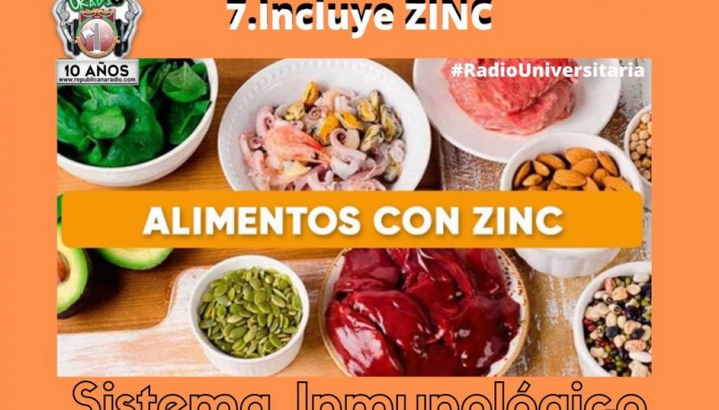 Radio-Universitaria-Como-fortalecer-el-sistema-inmunologico_Zinc_urepublicanaradio-bogota