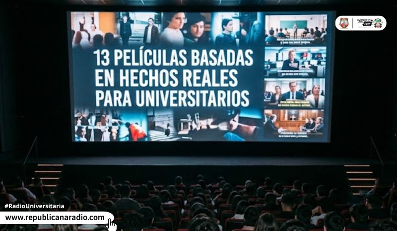 13 películas basadas en hechos reales para universitarios