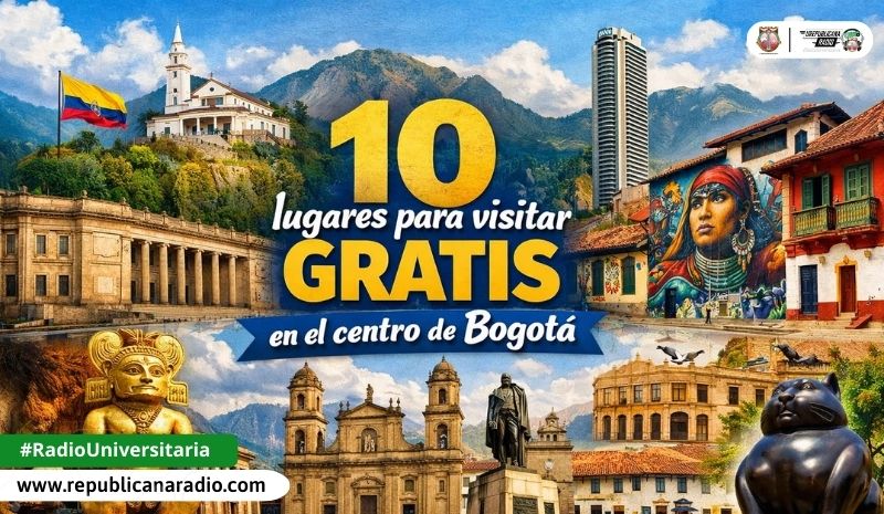 Diez lugares para visitar gratis en el centro de Bogotá