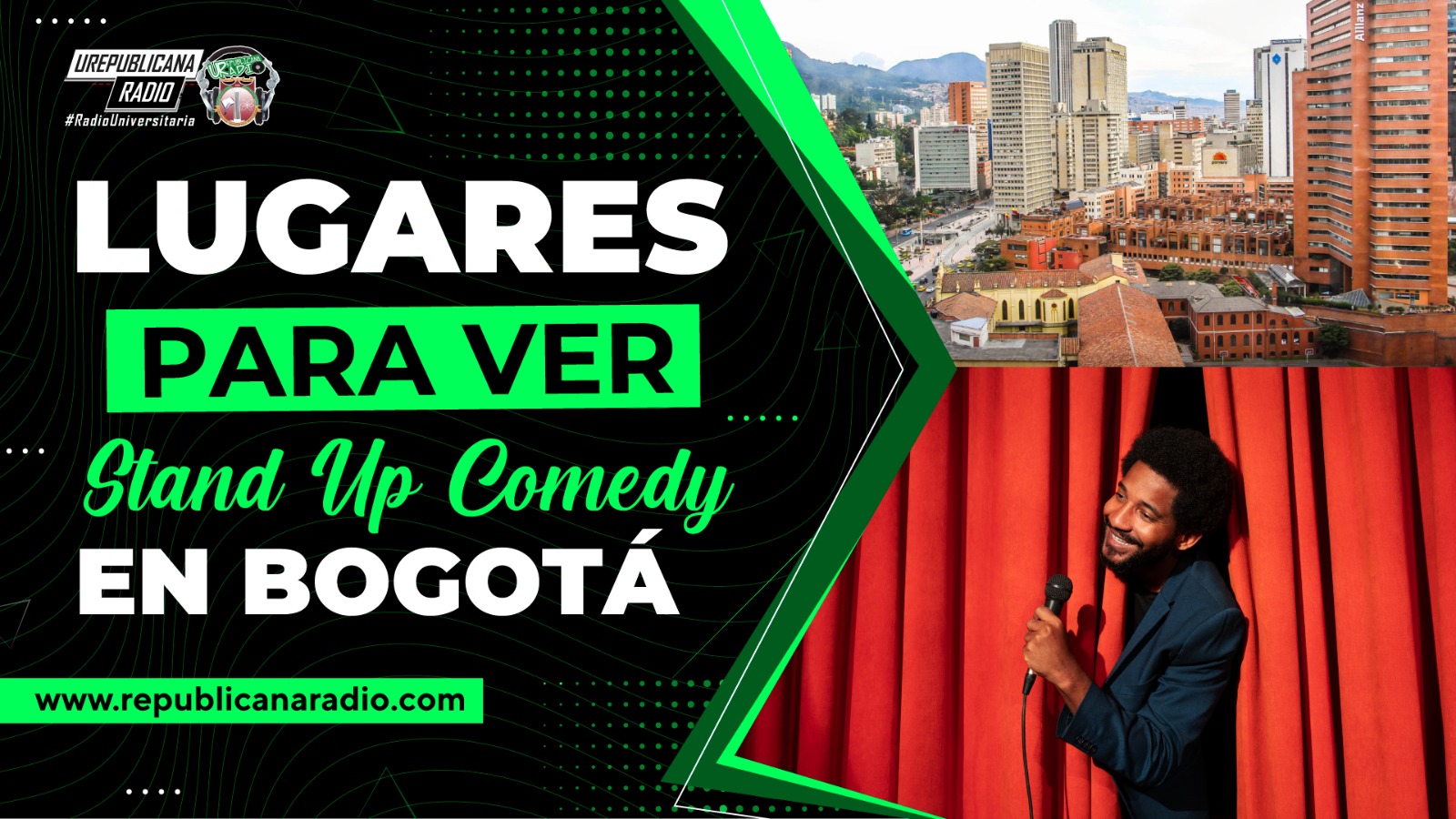 Lugares para ver Stand Up Comedy en Bogotá