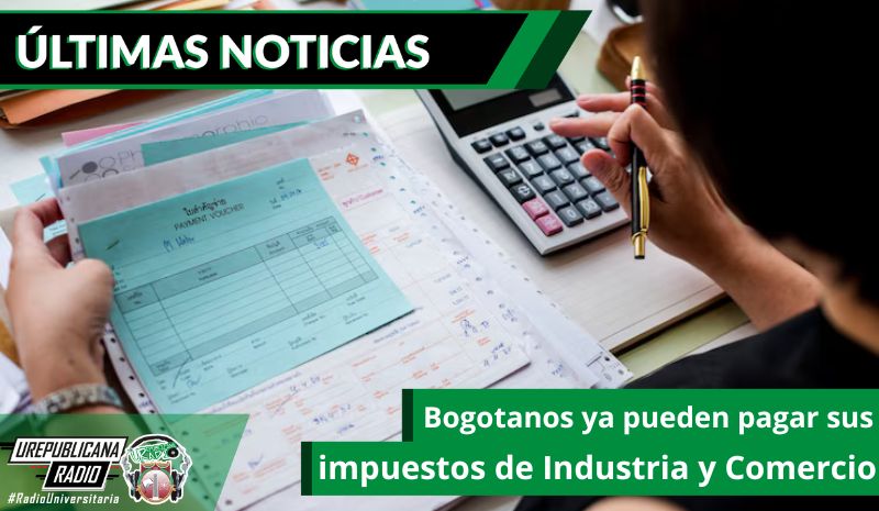 Bogotanos ya pueden pagar sus impuestos de Industria y Comercio