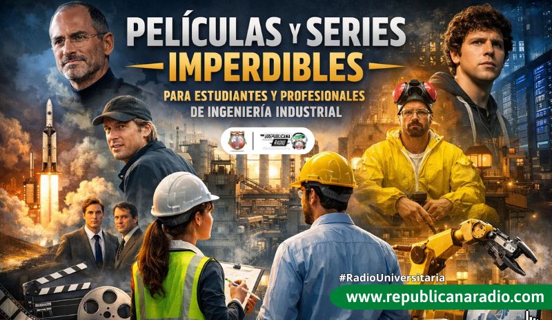Películas y series imperdibles para estudiantes y profesionales de Ingeniería Industrial