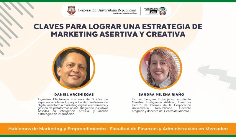 Podcast Claves para lograr una estrategia de marketing asertiva y creativa