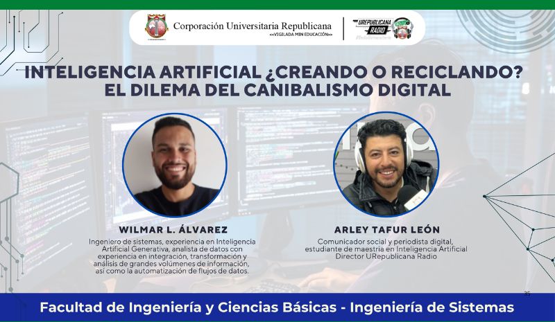 Podcast – Inteligencia artificial, creando o reciclando, el dilema del canibalismo digital