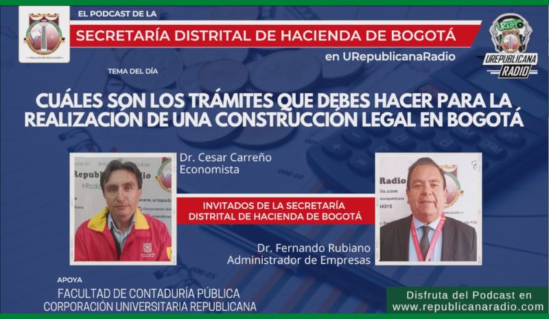 Podcast Cuáles son los trámites que debes hacer para la realización de una construcción legal en Bogotá
