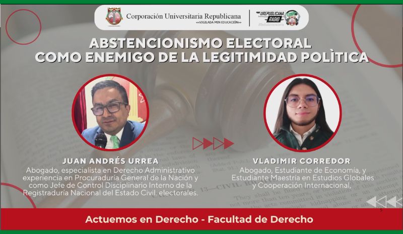 Podcast Abstencionismo electoral como enemigo de la Legitimidad Política