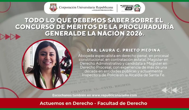 Podcast Todo lo que debemos saber del concurso de méritos de la Procuraduría General de la Nación Colombia 2026