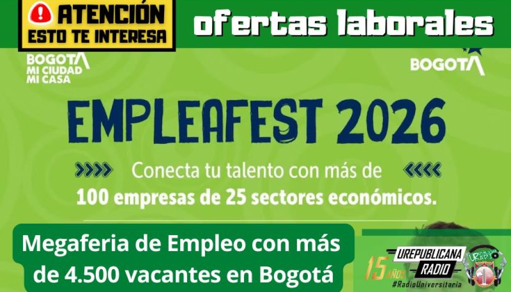 Llega Empleafest 2026, Megaferia de Empleo con más de 4.500 vacantes en ...