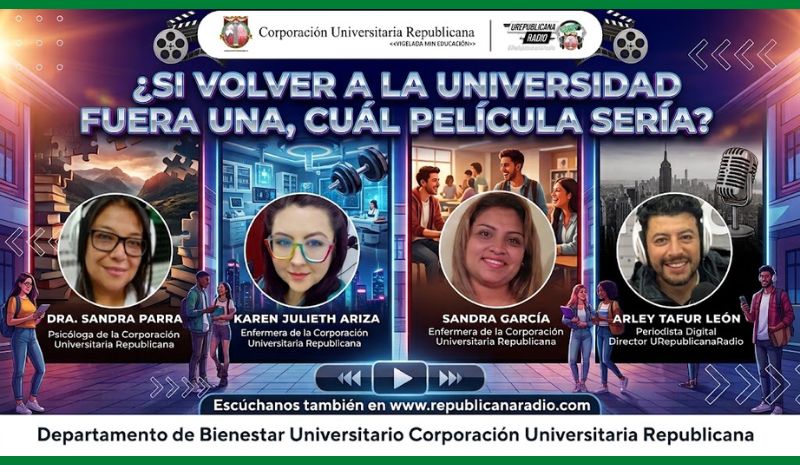 Podcast ¿si volver a la universidad fuera una película, cuál seria? Bienestar Universitario