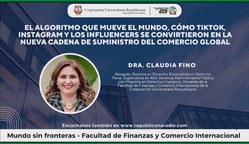 Podcast Algoritmos, TikTok, Instagram, reels, influencers, la nueva cadena de suministro del comercio global